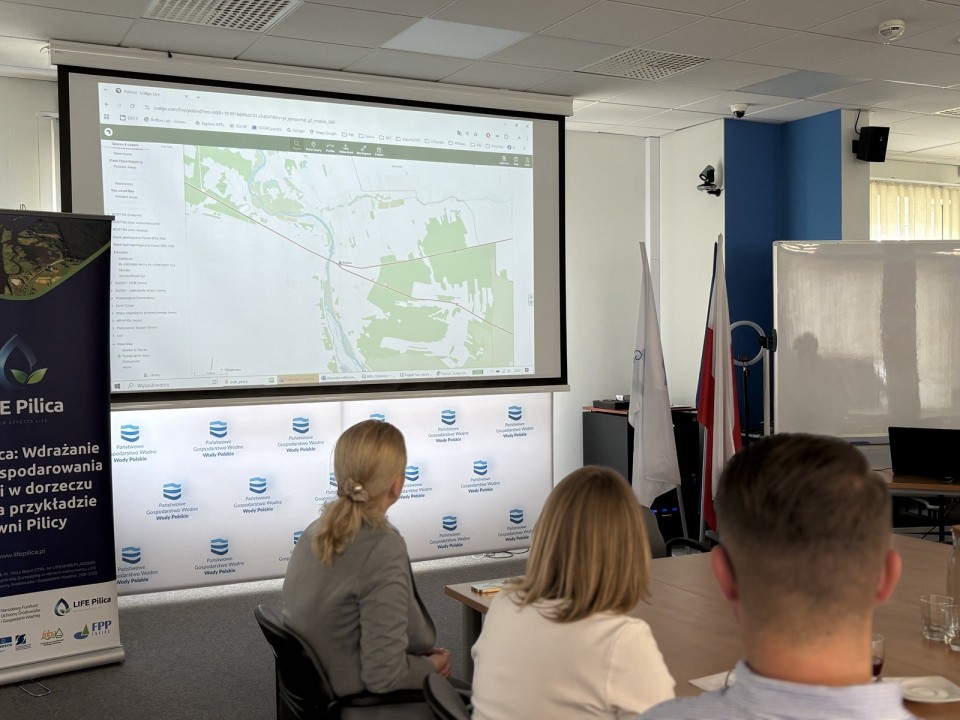 Spotkanie beneficjentów projektu LIFE Pilica w RZGW w Warszawie